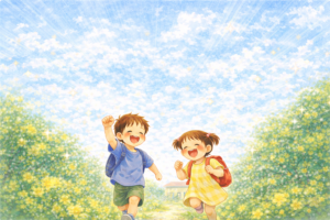 うた絵本「エネルギー充電120％」のページのイメージ画像