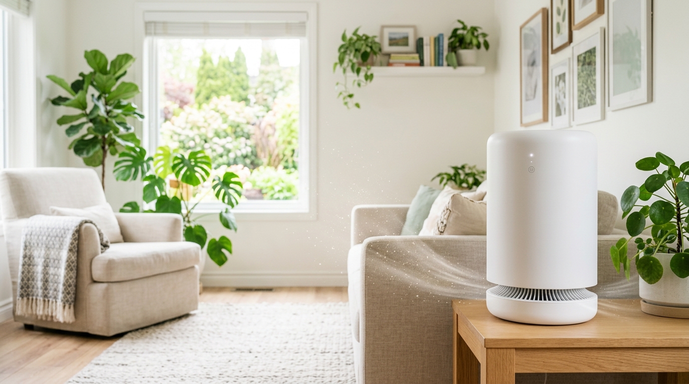 花粉対策に空気清浄機は効果ある？選び方のポイントをやさしく解説のイメージ画像